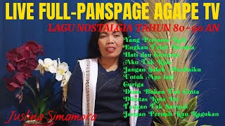 FULL LIVE JUSLINA DI PANSPAGE AGAPE TV