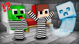 Why Baby Mikey & JJ Esacped FROM SPOOKY PRISON of CREEPER in Minecraft (Maizen Mizen Mazien)