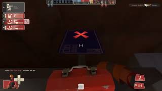 TF2 nucleus out of bounds exploit with dispenser crouch bug (read desc)