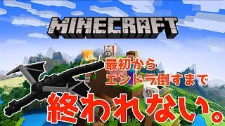 【第2回】マイクラ世界作成からエンドラ倒すまで終われまてん!!