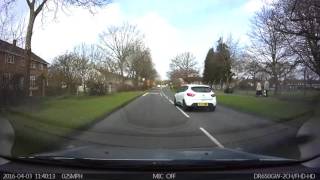 Pointless overtake in built up area