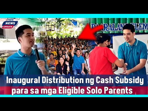 Mayor Vico Sotto 1,000 Monthly para sa Solo Parent Pasig News Update