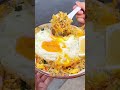 asian street food 八个蛋的蛋炒饭 香喷喷的 streetfood shorts