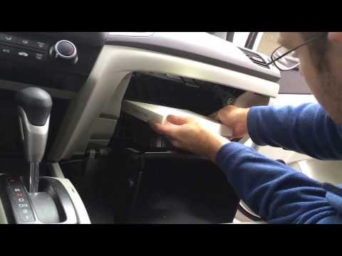 2012 Honda Civic Cabin Air Filter Replacement 2012 Honda Civic Cabin Air Filter Replacement