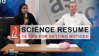 10 Tips for Writing Better Science Industry Resumes