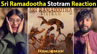 Sri Ramadootha Stotram _ Hanuman in Cinemas Jan 12th _ Prasanth Varma | Reaction india