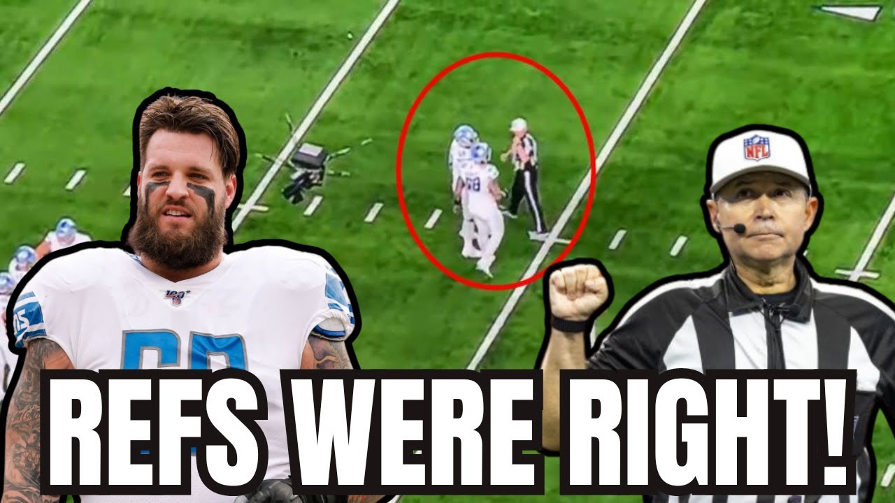 THE REFS WERE RIGHT: NFL Releases Video EXPLAINING Taylor Decker ...