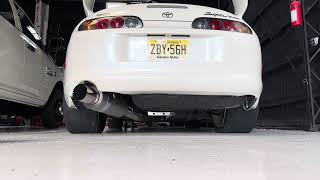 Toyota Supra HKS Racing Titanium Exhaust with RPS Manifold