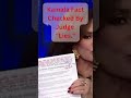 kamala fact checked by judge when people are angry and disappointed shorts