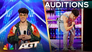 Micah Palace Performs An AWESOME Original Song, No Sabo | Auditions | AGT 2025