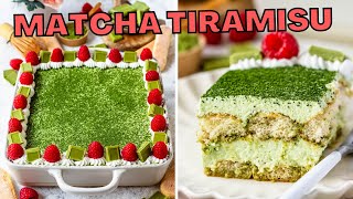 Matcha Tiramisu Recipe 🍵