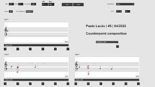 MAX/MSP | Generative Music | #5 | Counterpoint Composition