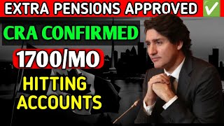 Extra $1700 Pension Confirmed By The Canada Revenue Agency🍁 (CRA) || CPP \u0026 OAS Increase