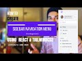 Create Sidebar Navigation Menu using React JavaScript and Tailwind | React Tutorials for Beginners