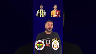 Fenerbahçe - Galatasaray maçının ilk 11 karşılaştırması❗️Sizce tercihlerim doğru mu❓#fb #gs #derbi