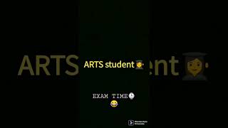 science students😂. commerce students😂. Arts student 😂 EXAM time  #shortsvideo