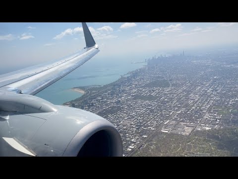 American Boeing 737-800 Landing Chicago O'Hare Intl. (KORD) - YouTube