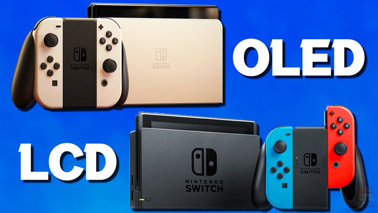 Nintendo Switch OLED Model VS Nintendo Switch LCD Model (Full ...