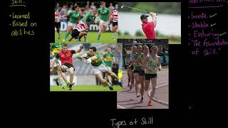Leaving Certificate PE - Skill and Ability