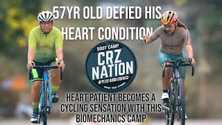 Heart Patient to a Climbing Sensation defying the odds with one Biomechanics Camp