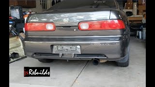 Real DC2 Integra JDM H emblem