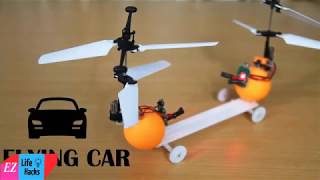 How to make a helicopter car ( CH47-Chinook ) | homemade helicopter | flying helicopter