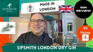 Sipsmith London Dry Gin 93 Points - WIBA Yes
