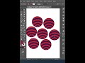 3D Revolve Effect in adobe illustrator #shorts #short #tutorial