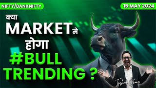 Nifty Prediction & Bank Nifty Analysis for Wednesday  | 15th May 2024 | #nifty #banknifty