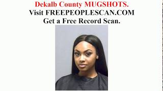 Dekalb County Mugshots