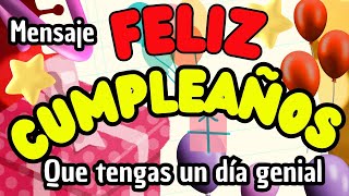 FELIZ CUMPLEAÑOS - (CON SALUDO DE CUMPLEAÑOS) MARTES 4 DE FEBRERO