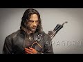 InArt Lord of the Rings Aragorn Rooted Hair 1/6 Scale Figure 4K Review