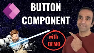 How to use BUTTON Component in Power Apps? // ONSELECT & Text // Guide to Power Apps in 2024