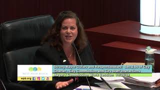 112519 Work Session: Strong Mayor Duties and Responsibilities