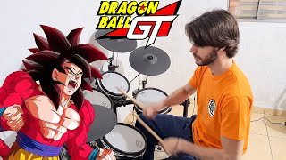 Dragon Ball GT - Sorriso Resplandescente - Abertura - Opening - Drum Cover - Roland TD-25 Kv V-Drums