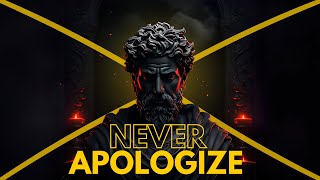 Why Stoics Never Apologize (And Why You Shouldn't Either)