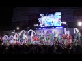 第60回よさこい祭り 後夜祭 濱長 花神楽さん