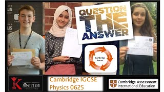 P41 | ON 2020 | Cambridge O levels IGCSE physics 0625