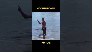 "Florida Man Fights Alligator While Running From Police" #florida #aligator #viralvideo #crime