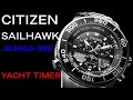 CITIZEN SAILHAWK - YACHT TIMER - JR4060-88E (C660) REVIEW