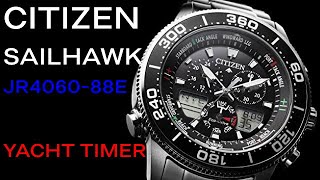 CITIZEN SAILHAWK - YACHT TIMER - JR4060-88E (C660) REVIEW