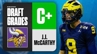 2024 NFL Draft Grades: Vikings select J.J. McCarthy No. 10 Overall | CBS Sports