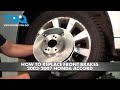 How to Replace Front Brakes 2003-2007 Honda Accord