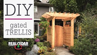 DIY: How to Build an Entrance Trellis - RealCedar.com