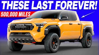 Top 15 Pickup Trucks That Can Last Over 500.000 Miles or Even More