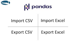 Import & Export the CSV or Excel file in/from Pyhon using Pandas