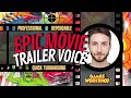 Robin Hanna Epic Movie Trailer Voice Demo