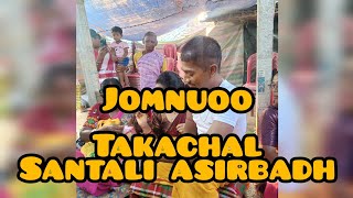 santali biyer Aashirwad  💕 // jomnu//talachal//santali bloge...