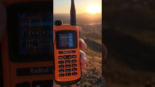 VHF Only Summits on the Air Activation at Sunrise #youtubeshorts