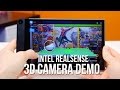 Intel RealSense 3D camera demo & accuracy test